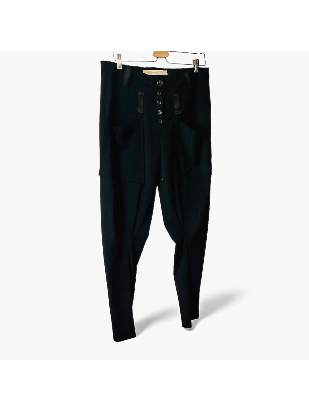 Marithé + François Girbaud Trousers, – Archival Y2K Drop Crotch Black